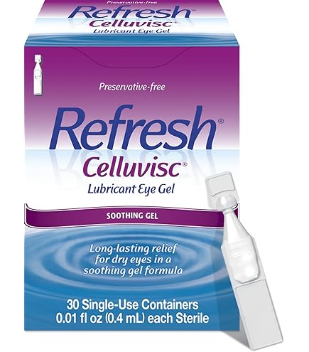 Amazon.com: Refresh Celluvisc Lubricant Eye Gel Single-use Containers 30 Ea  (Pack of 2) : Health & Household
