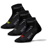 Thirty48 Low Cut Cycling Socks for Men and Women | Unisex Breathable Sport Socks