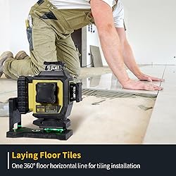 Firecore 4 x 360 Laser Level Self Leveling Pro, 16