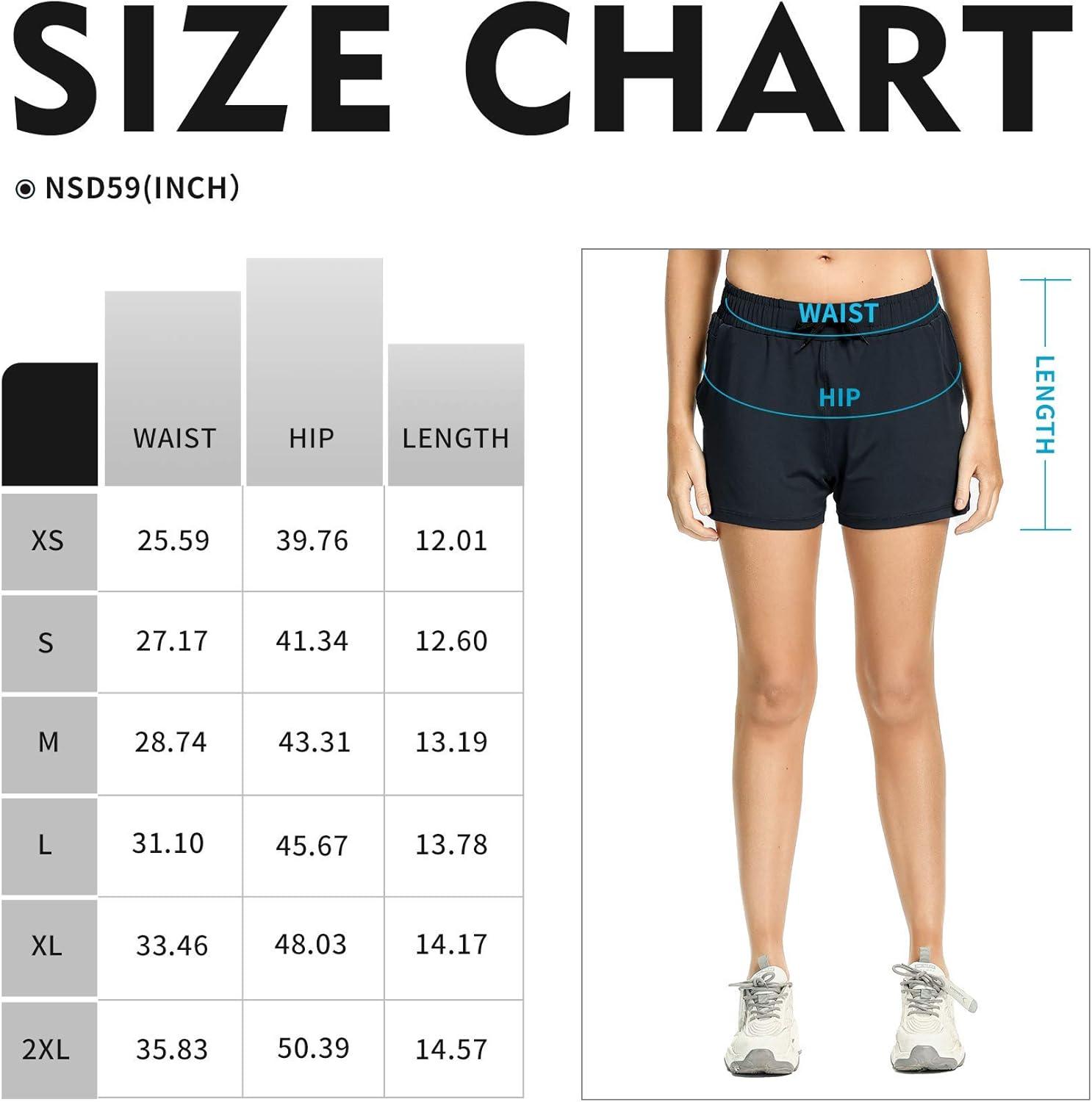 Mesily Women's Workout Hiking Shorts Elastic Waist Workout Travel Active Shorts: Clothing