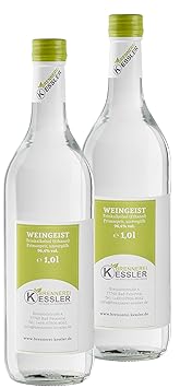 Weingeist Primasprit Ethanol 96,4% - 2000ml - Brennerei Kessler
