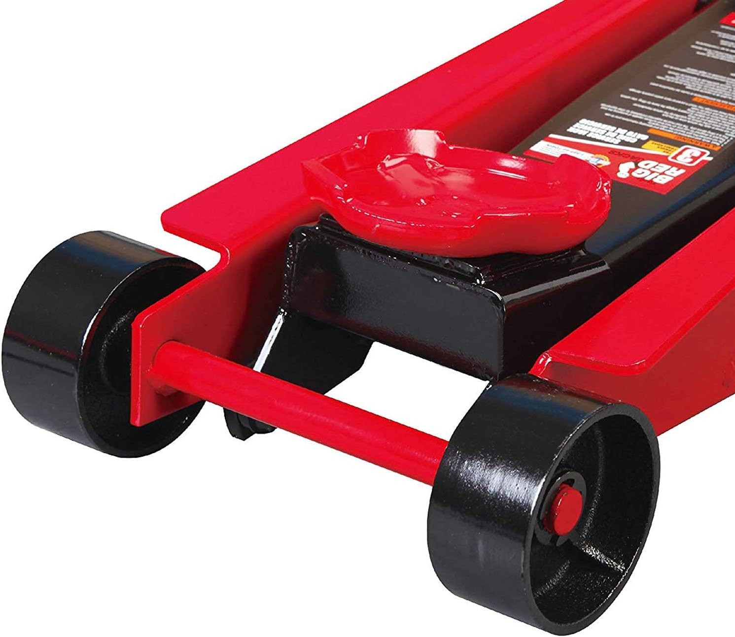 BIG RED T83002 Torin Pro Series Hydraulic Floor Jack with Single Quick Lift Piston Pump, 3 Ton (6,000 lb) Capacity, Red: Automotive
