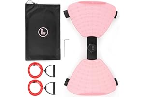 LPHARWW Waist Twister Machine Fitness Tool – Abs Workout Machine for Toning & Core Training | Noiseless Ab Exercise Equipment | Anti-Slip Core Workout Equipment with Storage Bag | Ab Trainer for Women