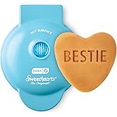 DASH x Sweethearts® Mini Waffle Maker - 4” Waffle, Heart Shaped Waffle, Nonstick Waffle Iron with Quick Heat-Up, Perfect Mini