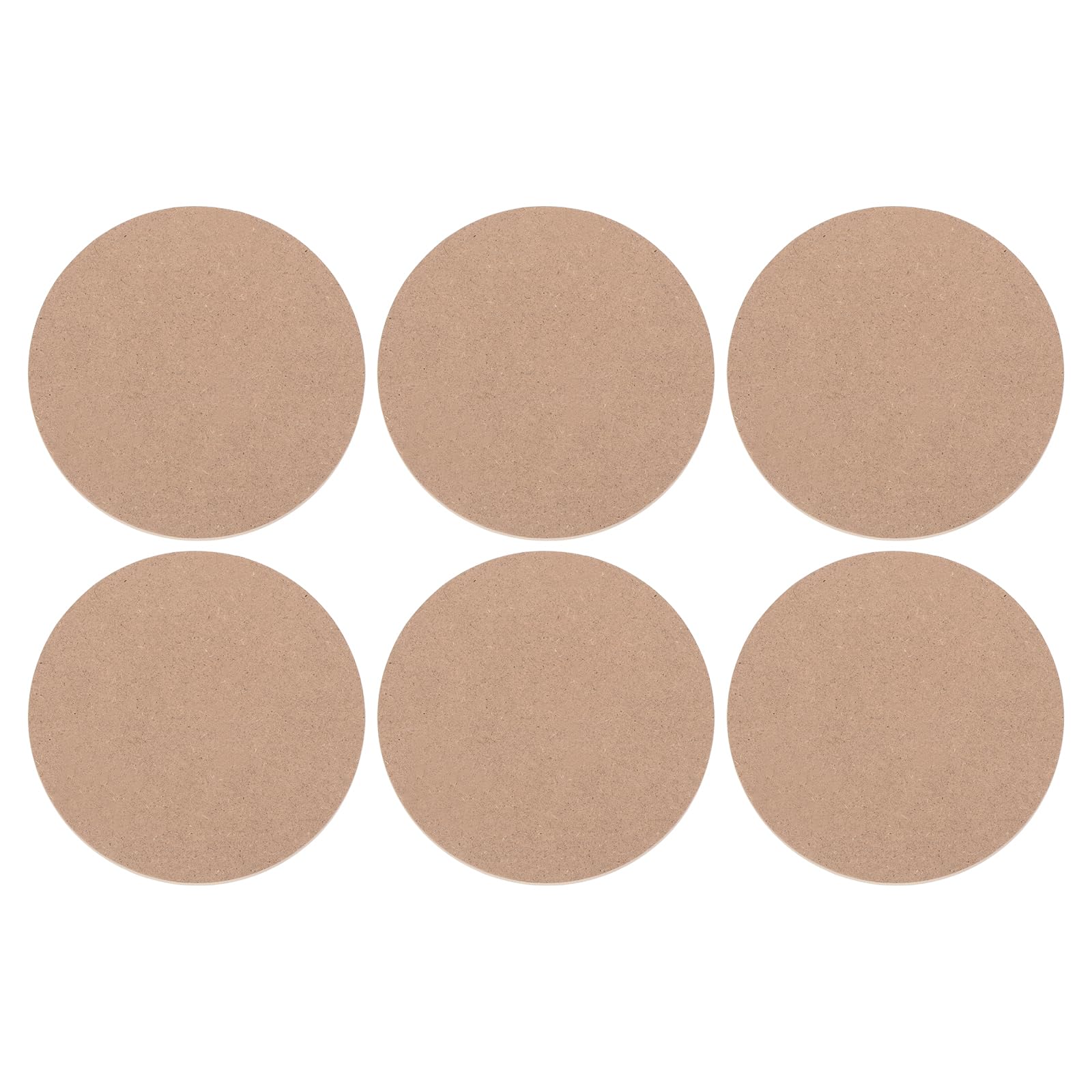 PATIKIL 4" Round Pottery Wheel Bat, 6 Pcs Pottery Bats for Pottery Wheel 1/3 Thick Clay Throwing Bats