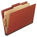Pendaflex Pressboard Classification File Folders, 1