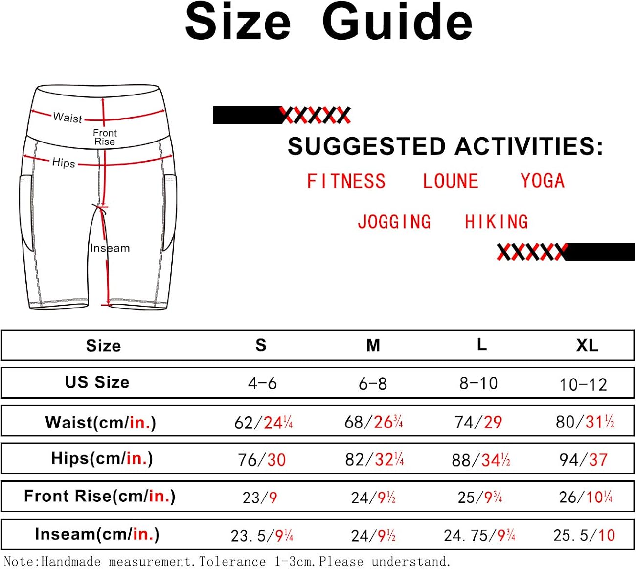icyzone Athletic Shorts for Women - High Waist Workout Running Yoga Exercise Gym Shorts with Pockets: Clothing