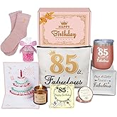 85th Birthday Gifts For Women, Insulated Tumbler Birthday Gifts Basket For 85 Year Old Woman, Unique Birthday Gift Box Ideas For Her Mom Grandma Sister Wife Best Friend Turning 85
