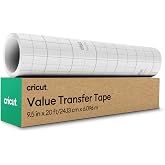 Cricut Value Transfer Tape for Joy Xtra Machine - (9.5in x 20ft Roll) | Easy transfers for vinyl projects
