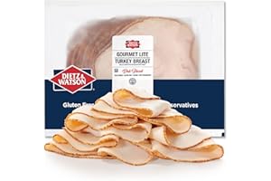 Dietz & Watson Deli-Sliced Gourmet Lite Turkey Breast, 16 oz