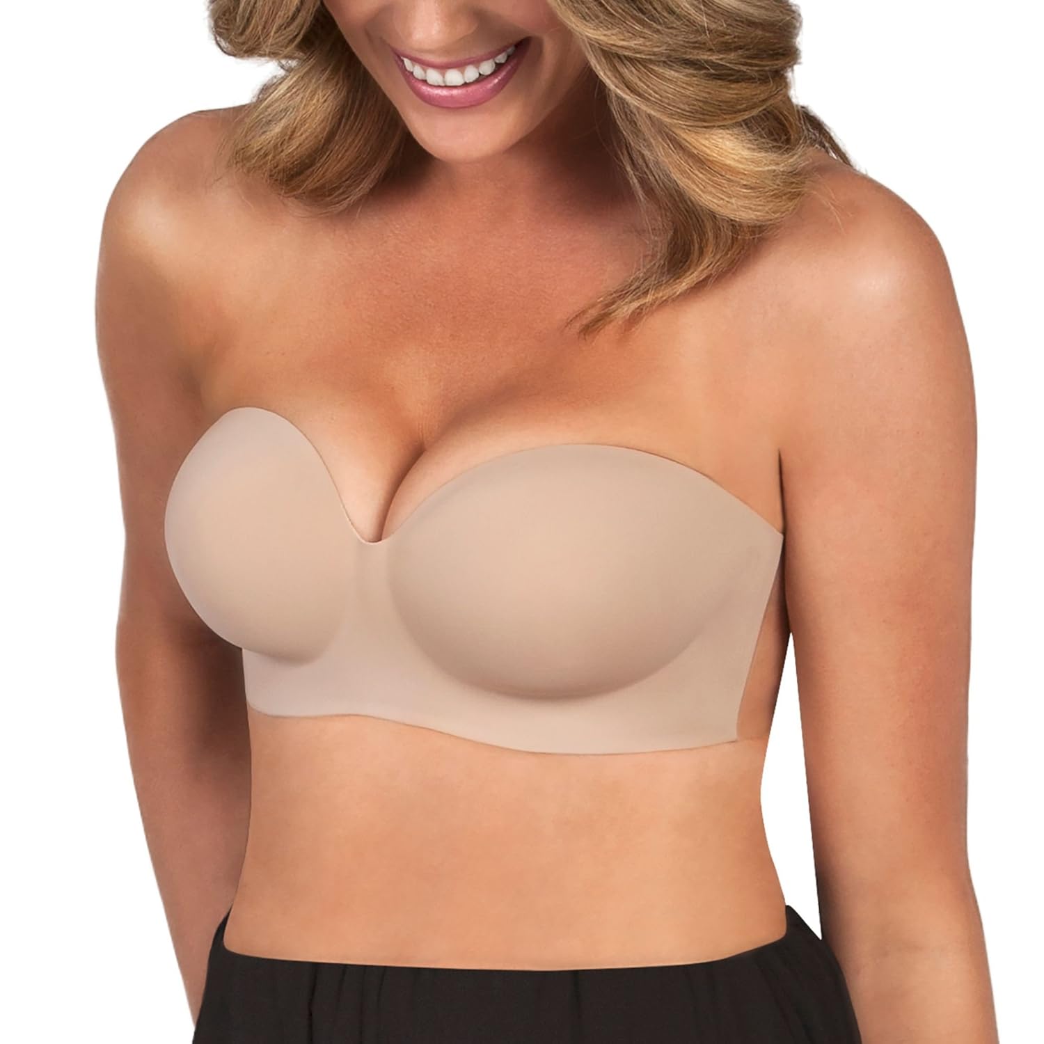 Debenhams Natural 'Voluptuous' NonWired NonPadded Strapless StickOn