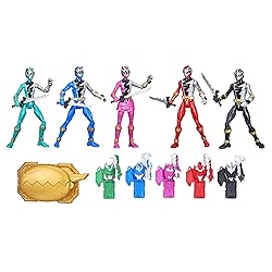 Power Rangers Dino Fury 5 Team Multipack 6-Inch