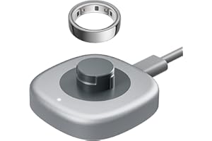 HackFission Smart Ring Charging Size 9, Compatible with Oura Ring Gen4 Charger, Fast Charging Dock with TypeC-TypeC Cable