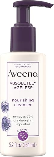 Aveeno, アブソルートリーエイジレス、滋養クレンザー、5.2液量オンス (154 ml)