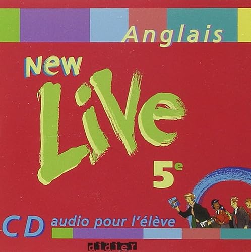 Download New Live : 5e, anglais LV1, pour l'élève (CD audio) PDF