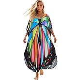 Tinawusi Plus Size Kaftan Dresses - Caftans for Women, One Size, US S-4XL