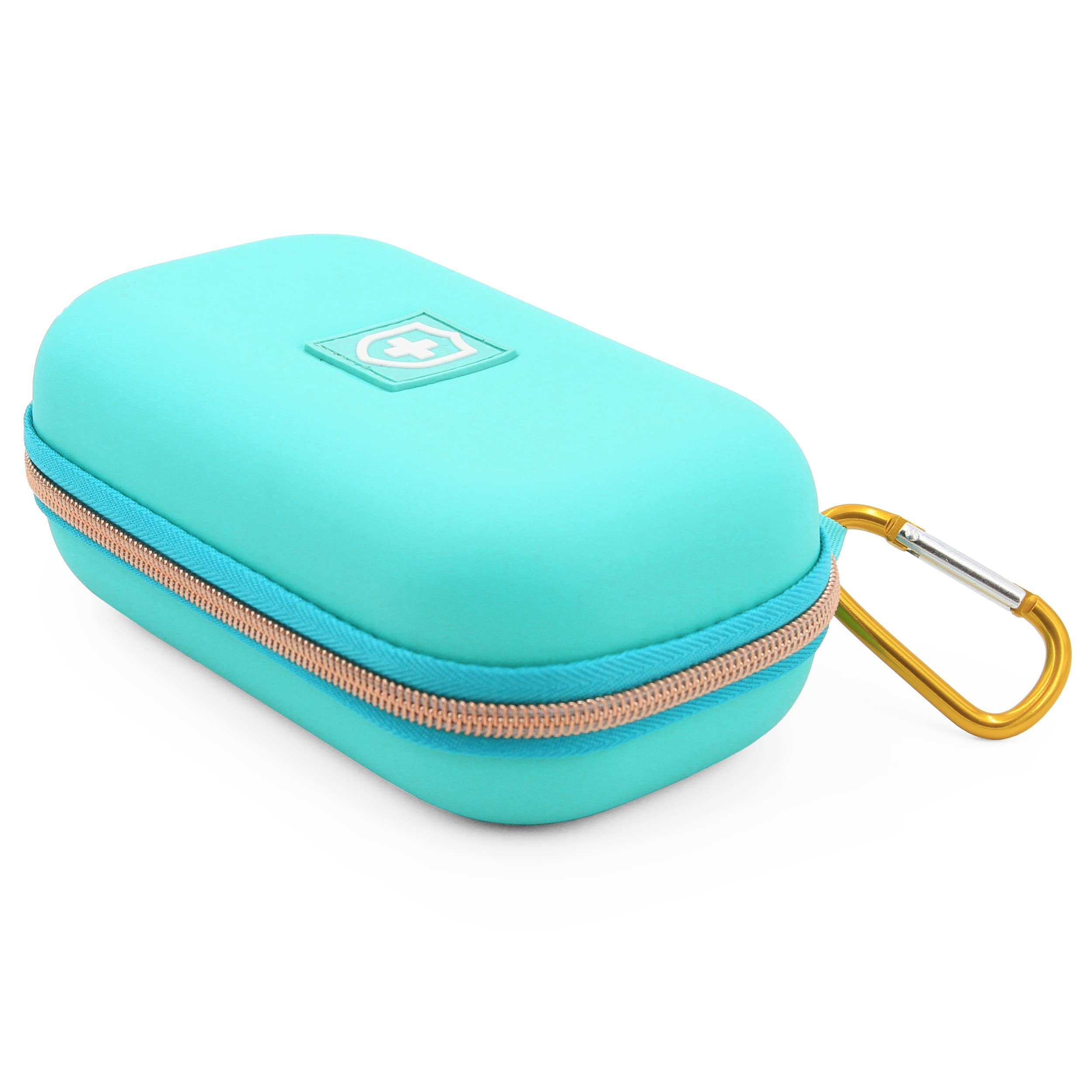 CASEMATIX Asthma Inhaler Case Fits Inhaler Spacer For Adults, Masks, Inhaler Holder and More - Compact Size Fits 6.25
