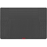 Motor Trend FlexTough SUV Cargo Liner & Car Trunk Mat - Universal Trim-To-Fit All Weather Cargo Mats for Back of SUV - SUV Trunk Mat & Trunk Liner Floor Mat Cargo Cover - Trunk Cover 47.5"in x 32.2"in