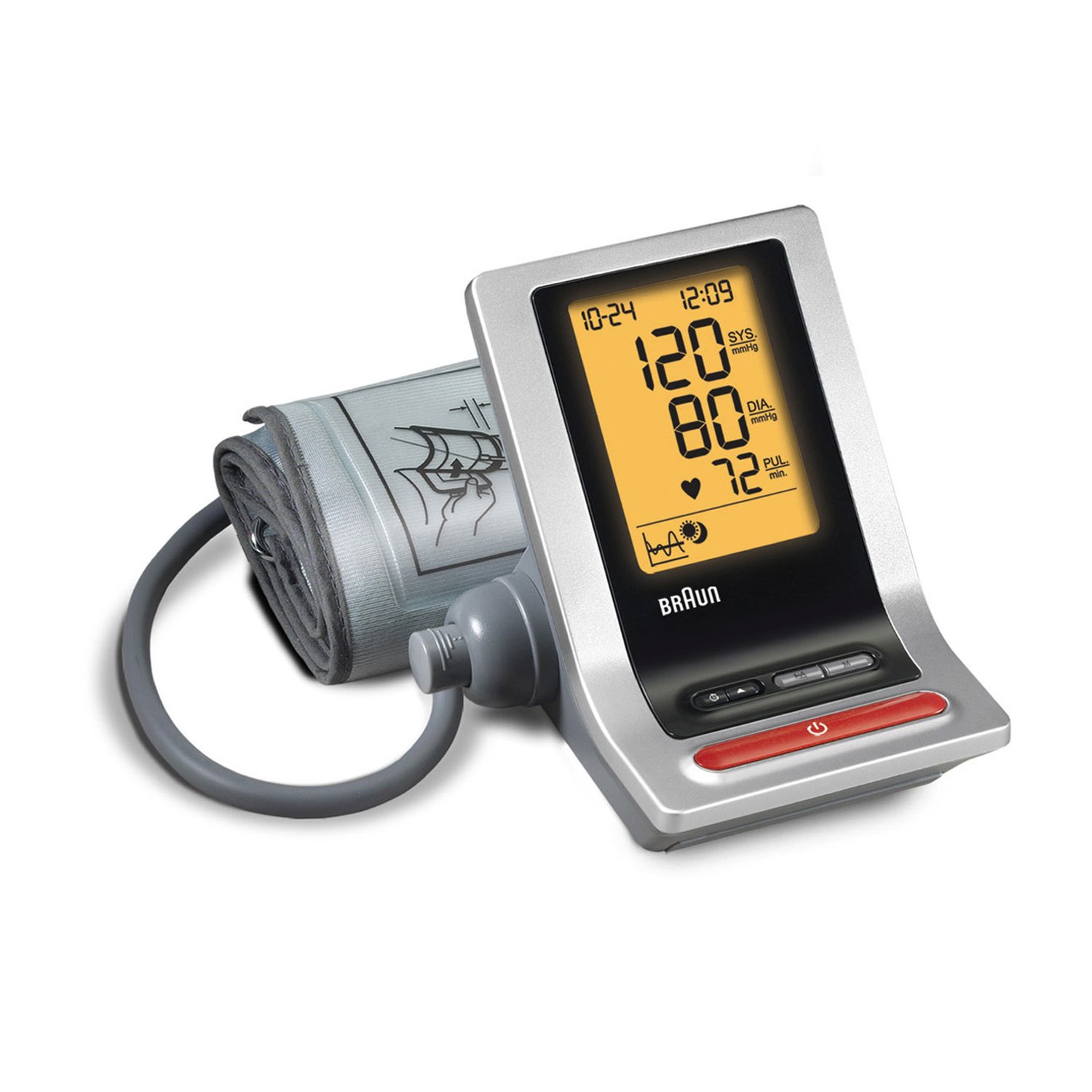 Braun BP5900 arm blood pressure monitor. Health & Personal