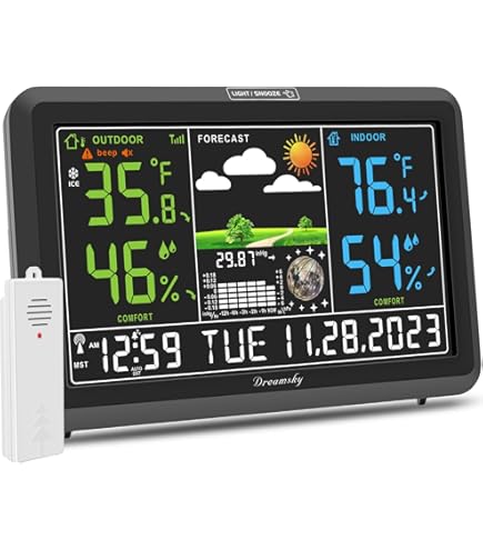 Amazon.com: Wireless Weather Station with Outfdoor Sensor