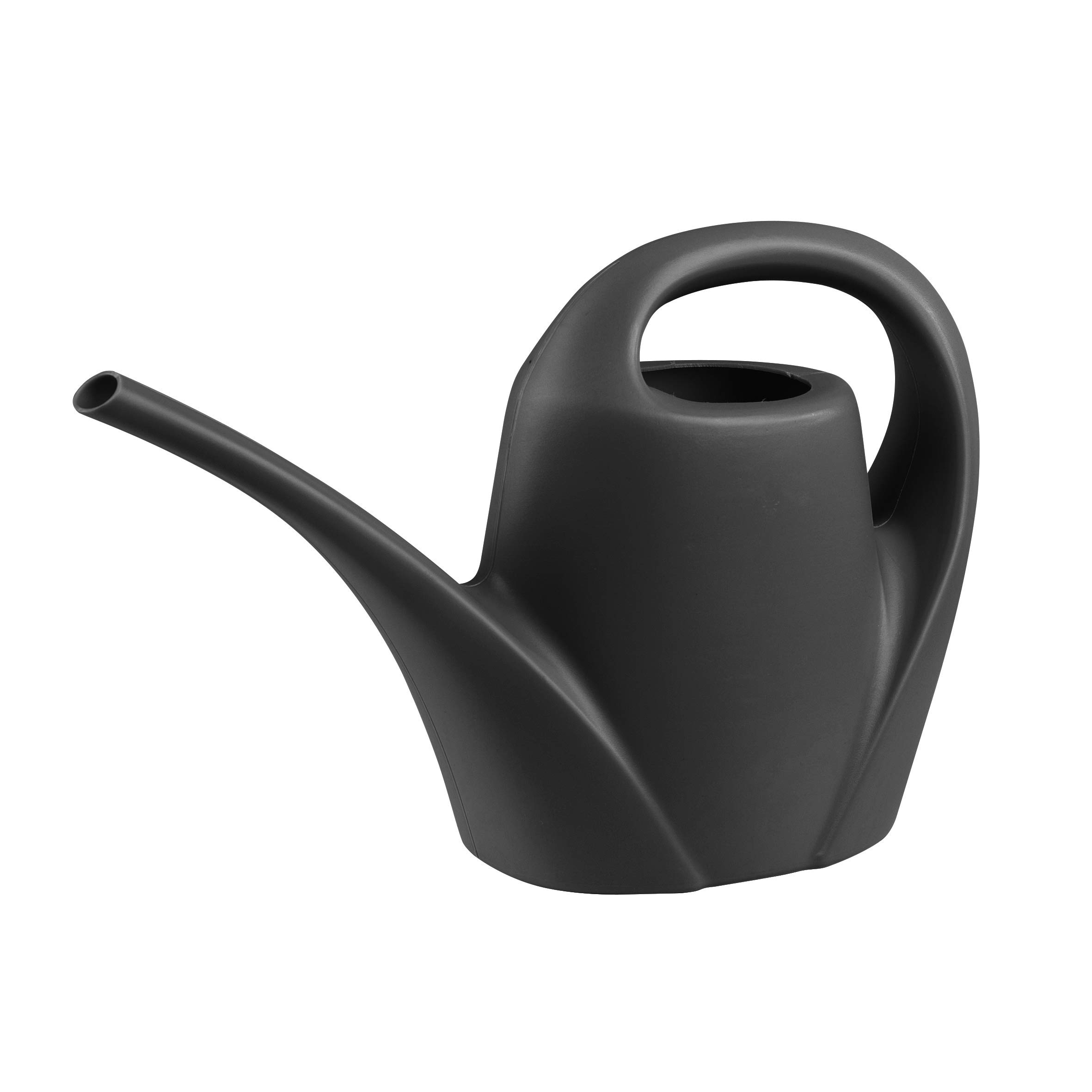 Greemotion 1.5L Charcoal Plastic Watering Can with Long Spout
