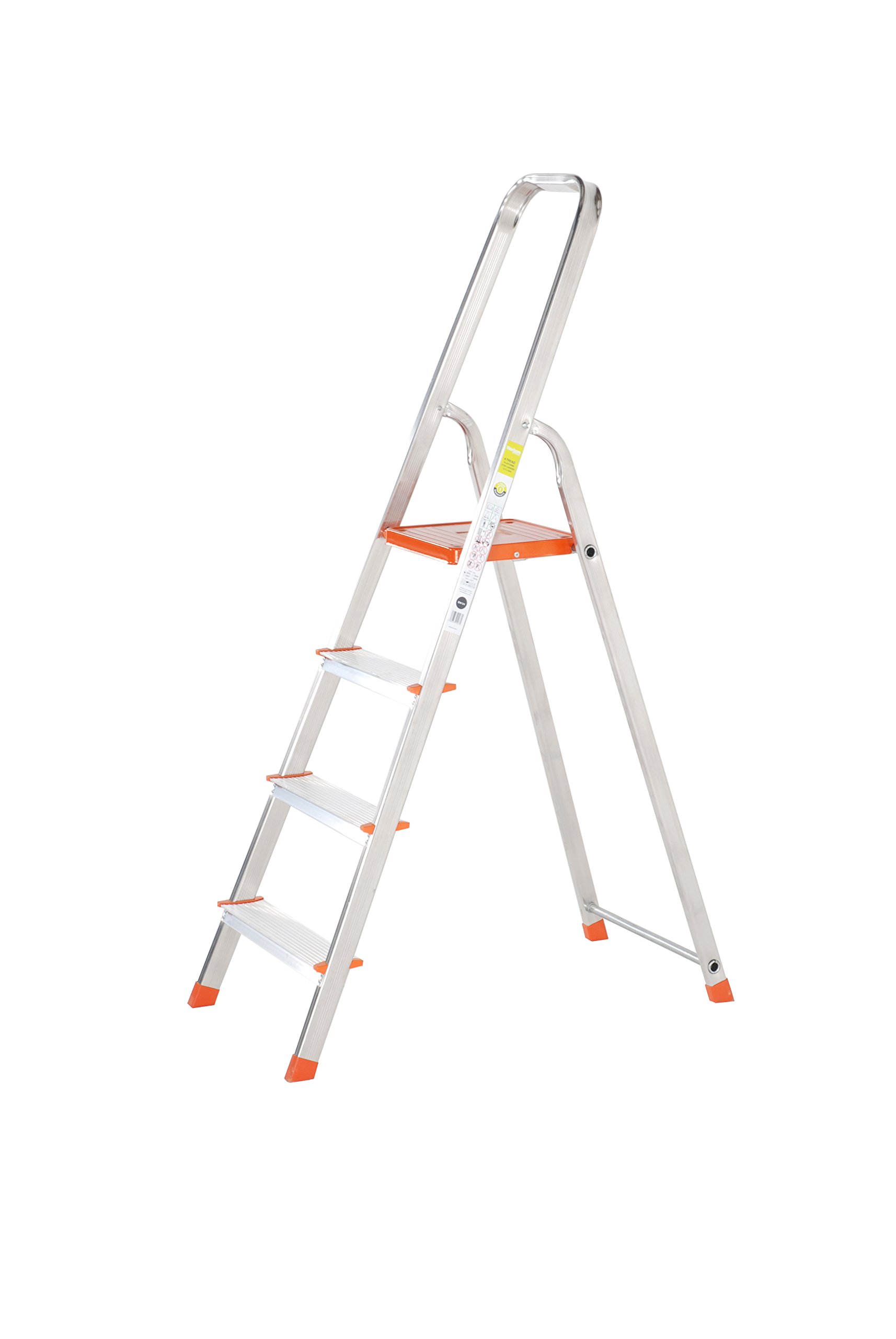 TB Davies Light Duty 4 Tread Platform Step Ladders - Ideal Aluminium Steps for Occasional Jobs Around your Home or Office. Made in Italy to EN131 Standards.