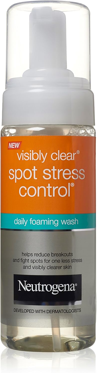 neutrogena spot stress control foam wash