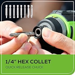 Greenworks 24V Brushless 1/4" Cordless Impact