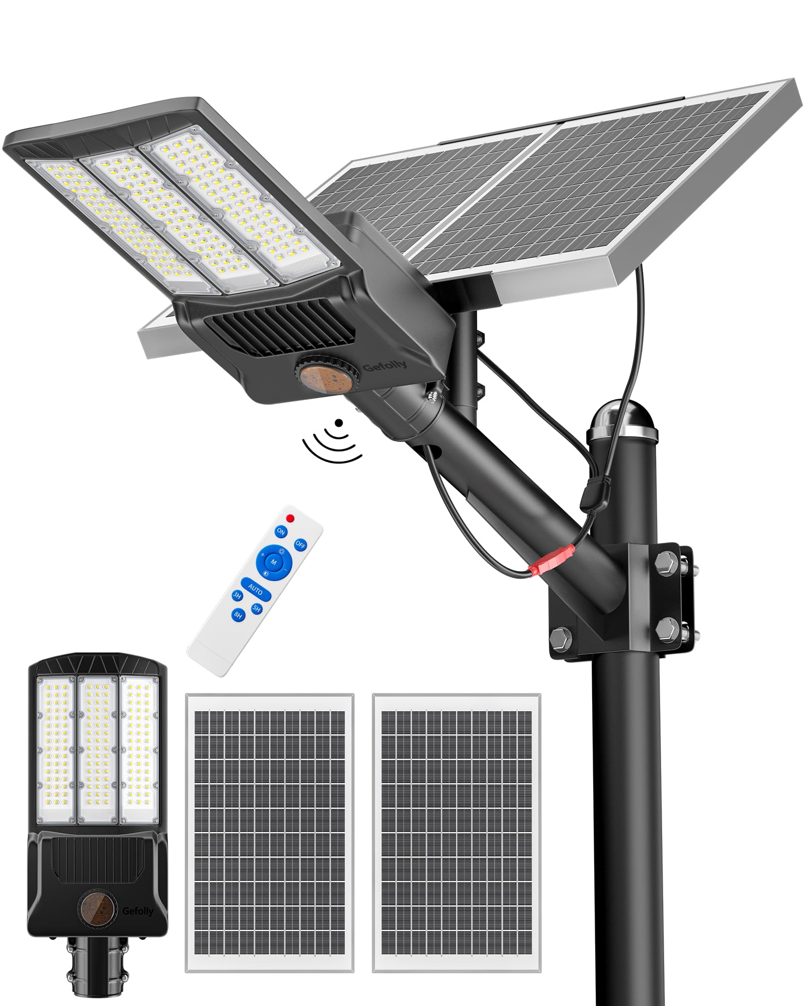 Gefolly SL-10800W Solar Street Light Outdoor