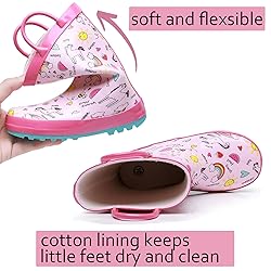 WTW Toddler and Kids Rain Boots Unisex-Child