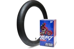 PIVOTRAX-90/90-21 or 80/100-21 (3.00 X 21) Heavy Duty Motorcycle Tube - 3mm Thick - TR4 Valve