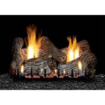 Amazon.com: White Mountain Hearth By Empire 30-Inch Sassafras Gas Log Set ( Logs Only): Gas Logs: Home u0026 Kitchen
