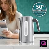 Breville Edge Low Steam Kettle 1.7L 3kW Brushed Stainless Steel VKT236 view 4