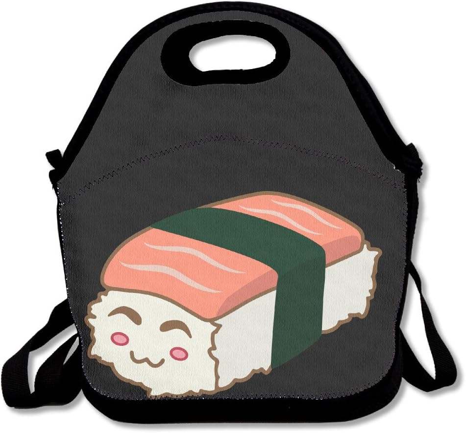 Kawaii Sushi Lunch Bag, Meal Bag, Tote Bag, Lunch Container For Travel Camping Work School