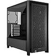 CORSAIR Frame 4000D RS Modular High Airflow Mid-Tower PC Case – 3X CORSAIR RS Fans – InfiniRail™ Fan Mounting System – Fits M