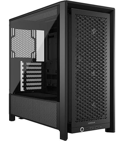 Amazon.com: Corsair 4000D Airflow Tempered Glass Mid-Tower ATX