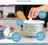 KitchenCraft Mini Salad Spinner Dresser 19cm Small Multi-Use Washer view 4