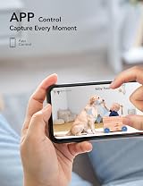 GNCC 1080P Baby Monitor Camera, Night Vision, Two-Way Audio, Motion/Sound view 5