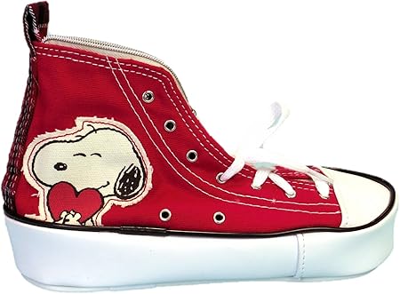 Amazon Peanuts スヌーピー スニーカーポーチ ハート アニメ 萌えグッズ 通販