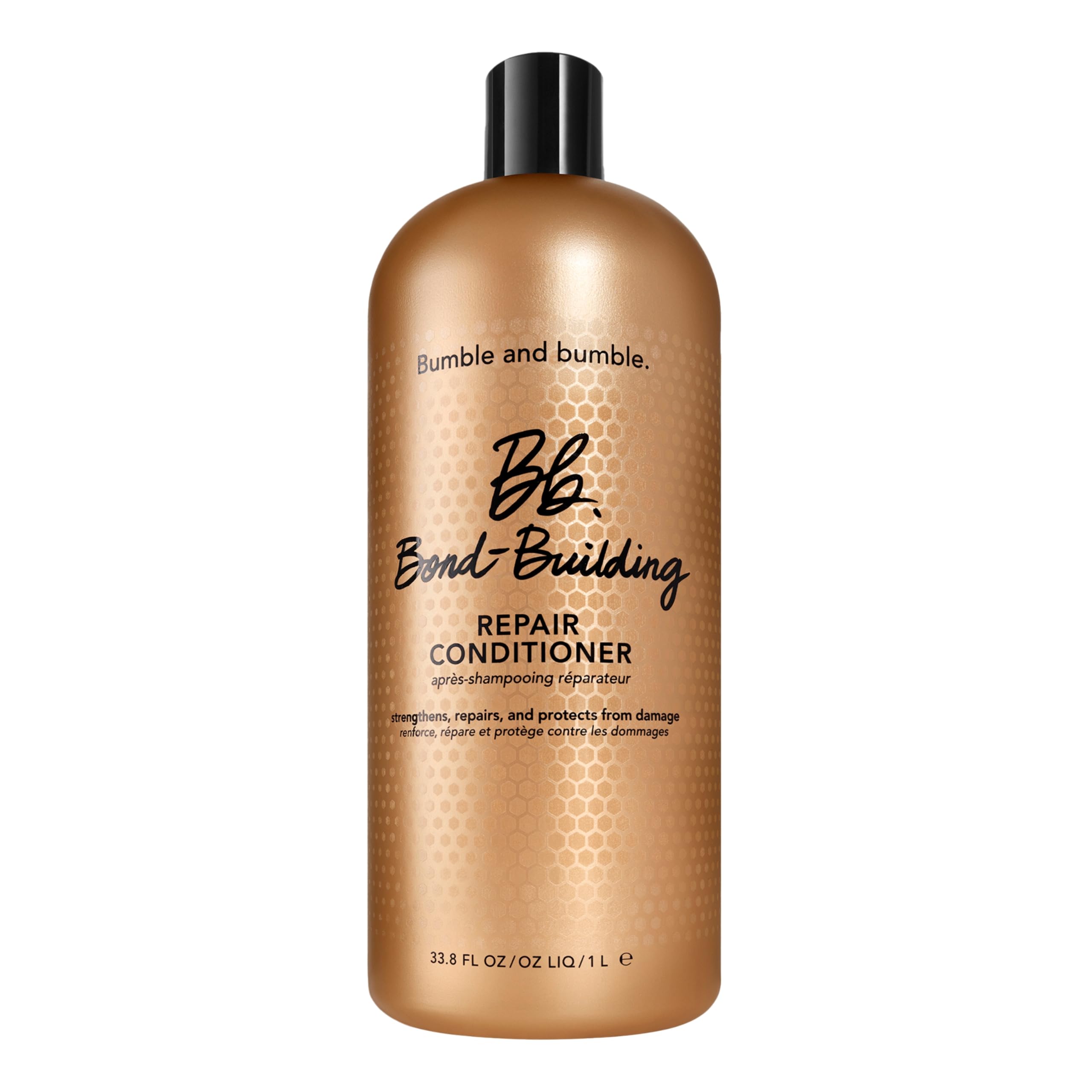 Bumble and bumble. Bond-Building Hair Repair Conditioner | For Damaged Hair | Color Safe | Anti Frizz + Adds Shine | Curly, Wavy, Straight, 1000 ml