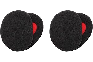 Sprigs Earbags Ear Muffs Cold Weather Ear Warmers For Winter, 2 Layers of Fleece With Thinsulate 2 Pack