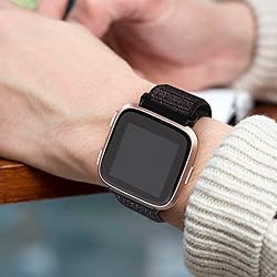4 Pack Nylon Bands for Fitbit Versa 2 Bands/Fitbit