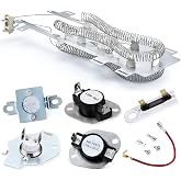 AMI PARTS 8544771 WP8544771 Dryer Heating Element | 2026 Upgraded, 279973 3392519 Thermal Fuse, 279816 Thermostat Cut Off, Compatible With whirlpool,maytag,kenmore