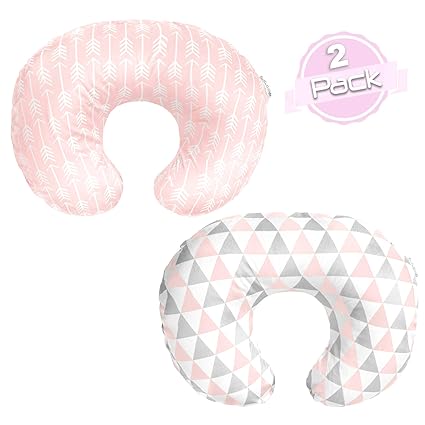Amazon Com Nursing Pillow Cover Pink Arrows By Baebae Goods Baby