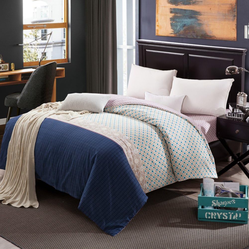 MLAOQPSJFYE Duvet cover Quilt cover Quilt sets Pure cotton duvet cover Pure cotton quilt Quilt cover-I 180x220cm(71x87inch)