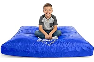 Skil-Care Crash Pad, Crash Pads for Kids Sensory Room Equipment, Sensory Crash Mat, Soft Foam Landing Zone for Sensory Input, Bean Bag Alternative for Reading and Relaxation, 3'x4' 5'x5' 6'x6' 8'x8'