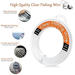 Clear Fishing Line Wire 755 ft, Invisible