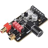 DROK 12V Amplifier Board, 15W+15W 2.0 Dual Channel Audio Amplifier Board PAM8620 DC 8-26V 24V Digital Stereo Amp Module Class D Mini Power Amplify Circuit for Sound System Speaker DIY