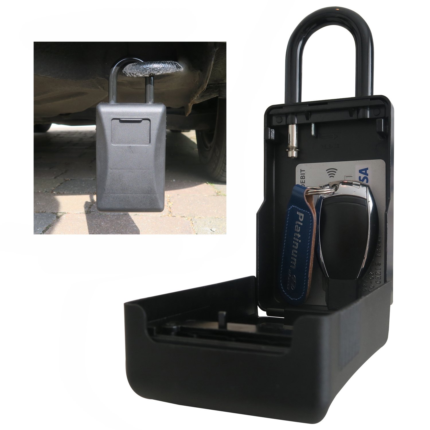 Frostfire Mooncode - Portable Car Key Safe Storage Security Lock