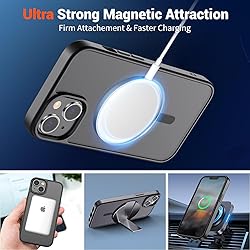 SUPFINE Magnetic for iPhone 14 Case & iPhone 13